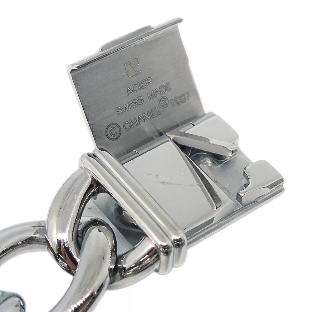 Chanel Premiere Quartz Watch Silver SS #M - Picture 8 of 8